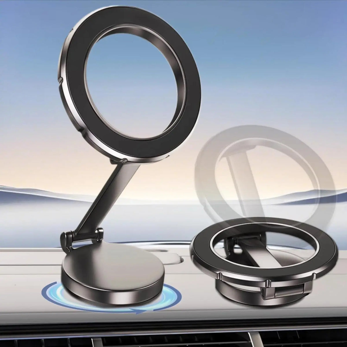 MagSafe Magnetic Car Phone Mount - 360° Adjustable