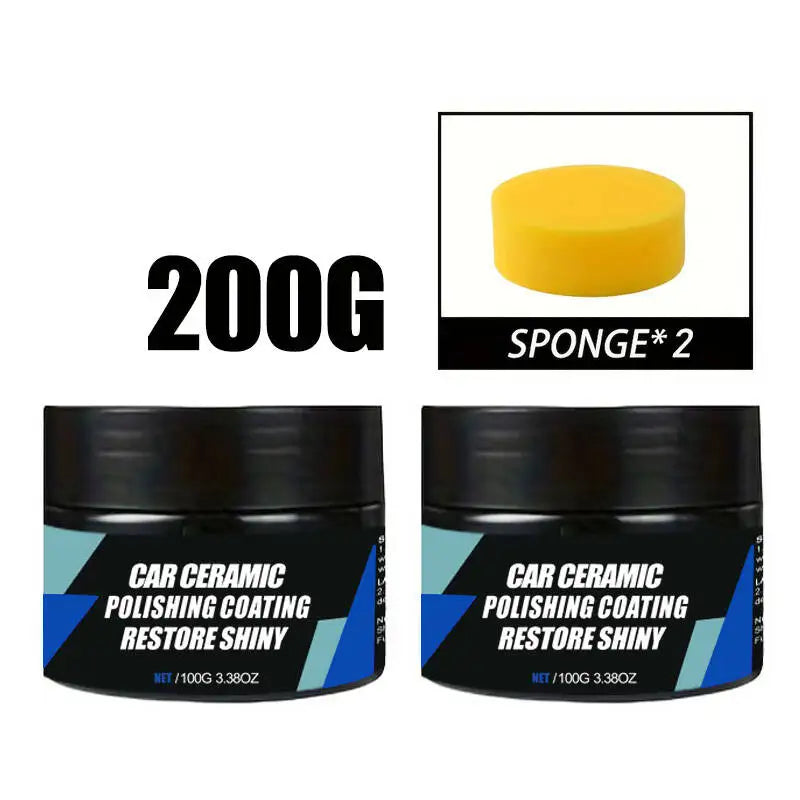 Nano Ceramic Car Coating Wax - Scratch & Water Repair
