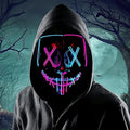 Glowing EL Wire LED Halloween Mask