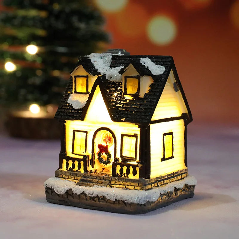 Christmas House Night Light Ornament