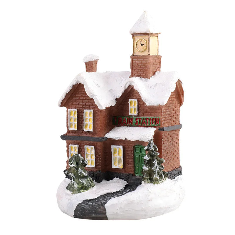 Christmas House Night Light Ornament