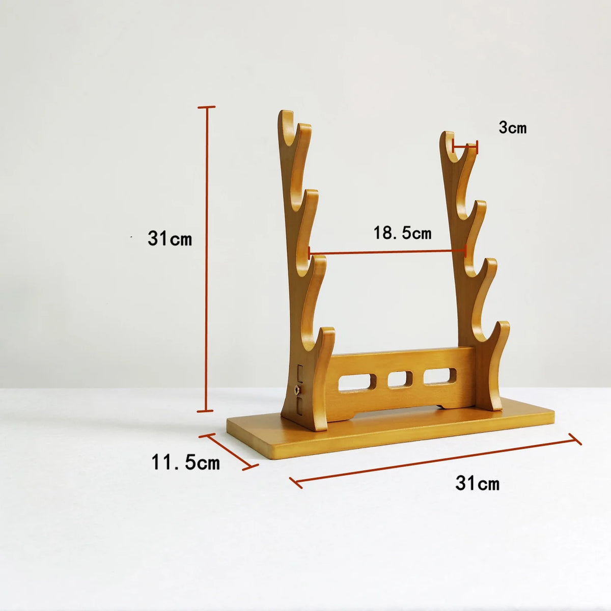 Wooden Katana/Sword Display Stand