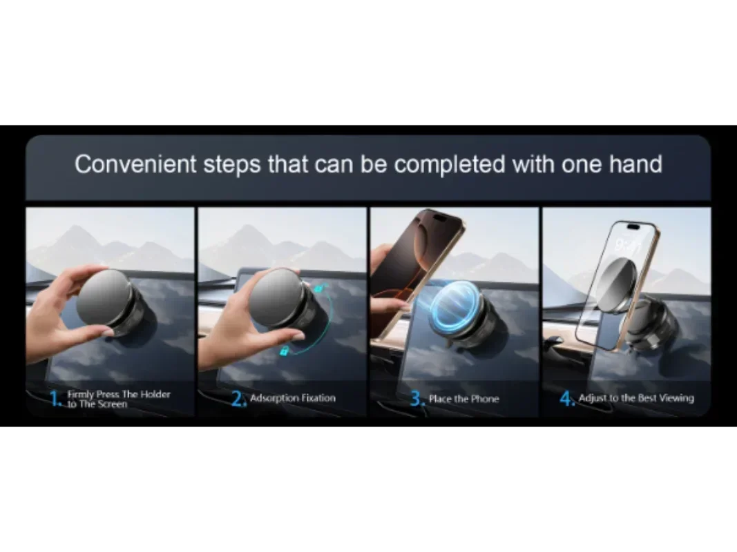 Strong Magnetic 360° Car Phone Holder