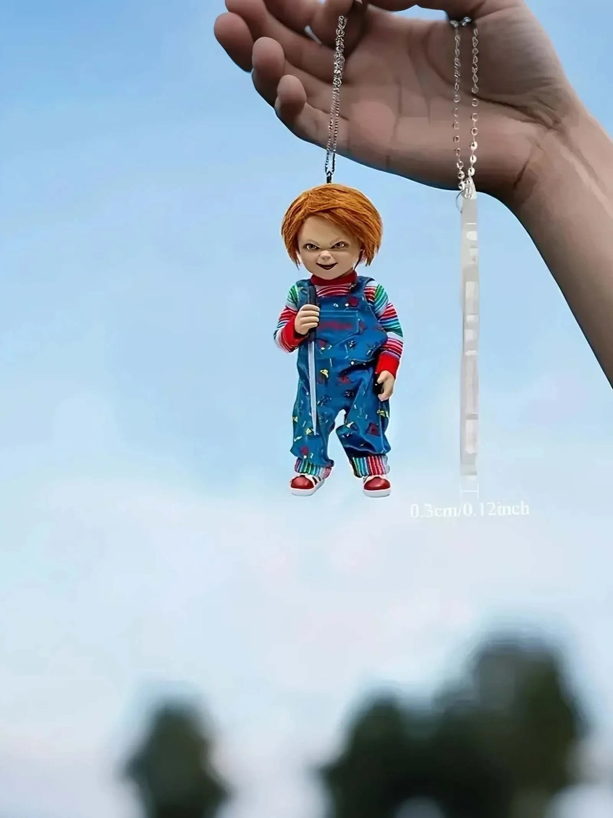 Halloween Acrylic Keychain - Car Mirror & Bag Charm