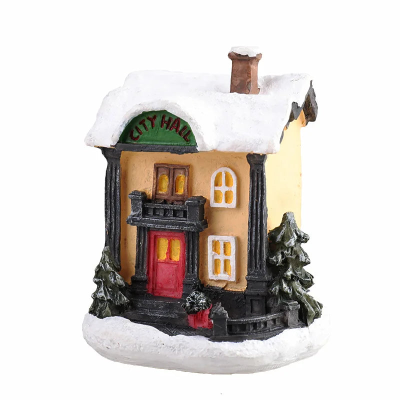 Christmas House Night Light Ornament