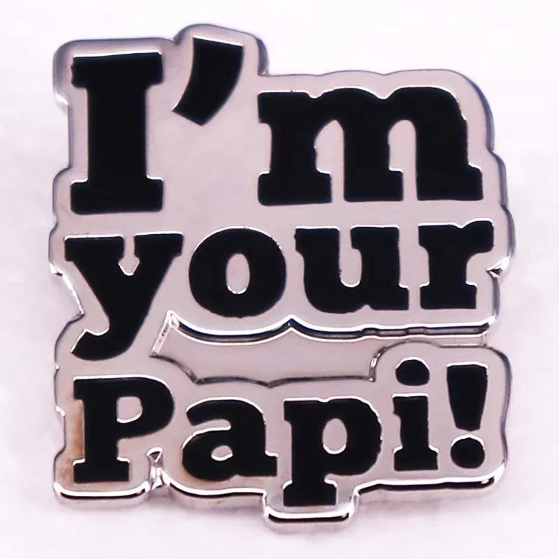 Father's Day Brooch Pin for Dad