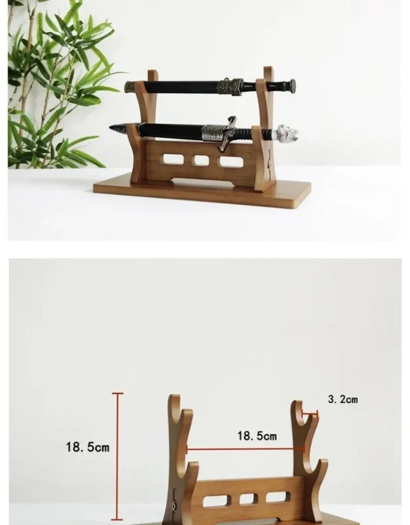 Wooden Katana/Sword Display Stand