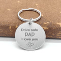 Stainless Steel Keychain Gift for Dad